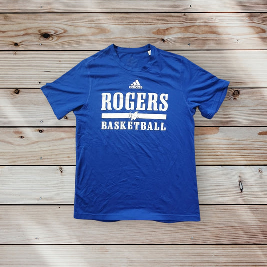 Rogers Mounties Basketball Performance Tee by adidas