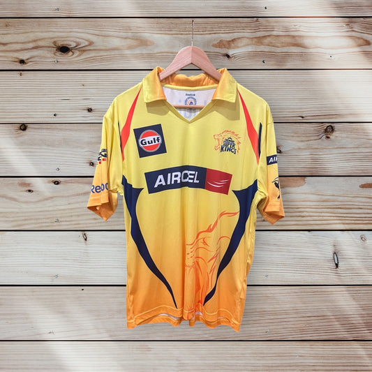 MS Dhoni Chennai Super Kings Jersey by Reebok