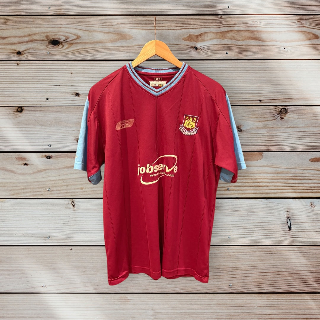 West Ham 2003-05 Vintage Home Jersey by Reebok