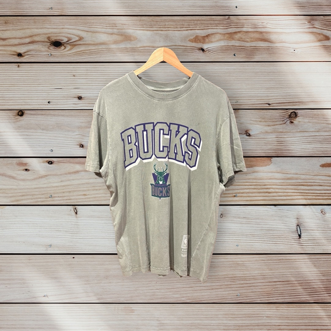 Milwaukee Bucks Vintage Tee by Mitchell & Ness