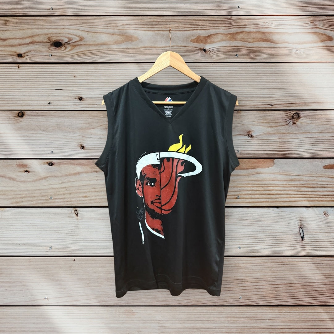LeBron James Miami Heat Jersey by Majestic