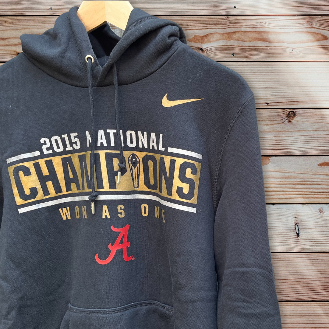 Blue Nike Hoodie | Nike Champion Hoodie | Vintage Throwbacks