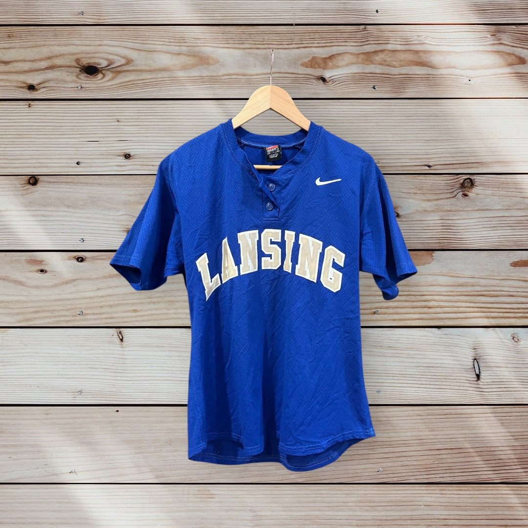 Lansing Lugnuts Baseball Jersey by Nike