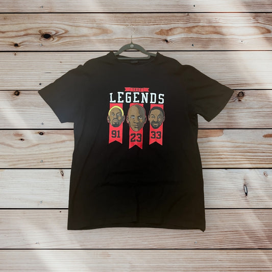 Chicago Bulls Legends - Jordan, Pippen, Rodman Vintage Tee