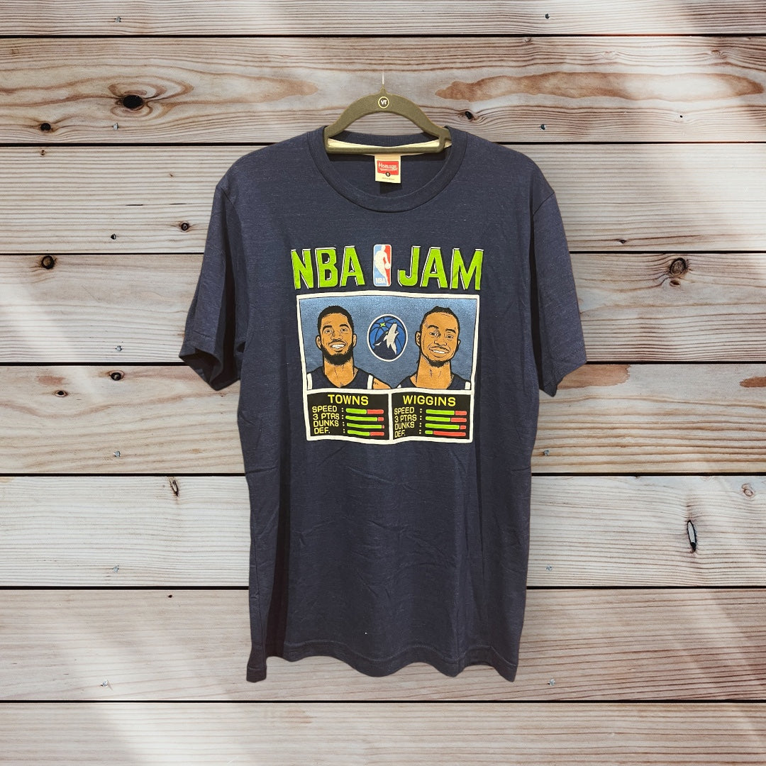 NBA Jam Towns/Wiggins Timberwolves Tee