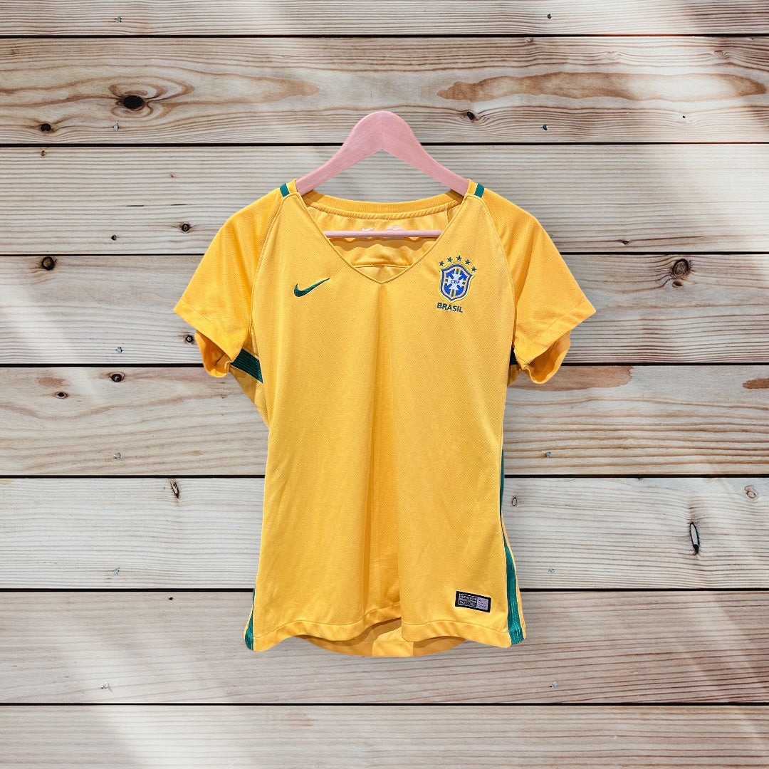 Brazil Football 2016 Women’s Home Jersey By Nike