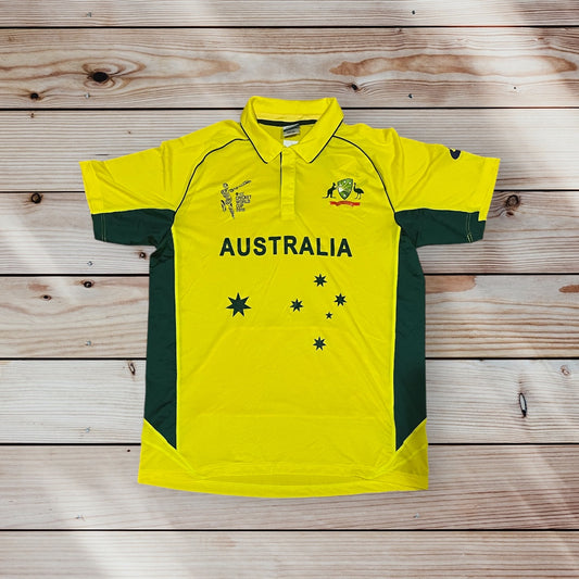Australia 2015 Cricket World Cup Jersey by ASICS - New