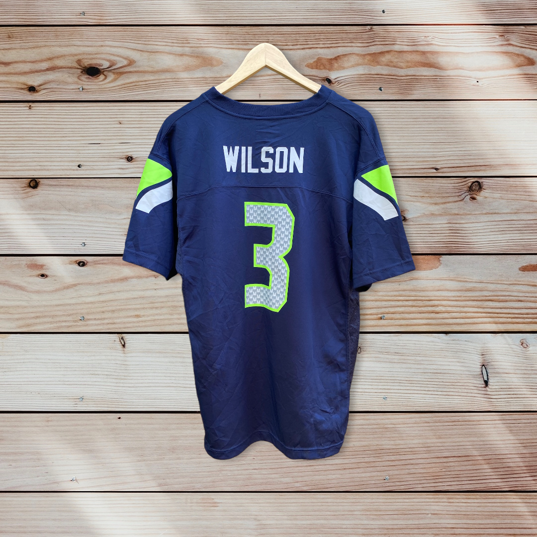 Russell wilson replica clearance jersey