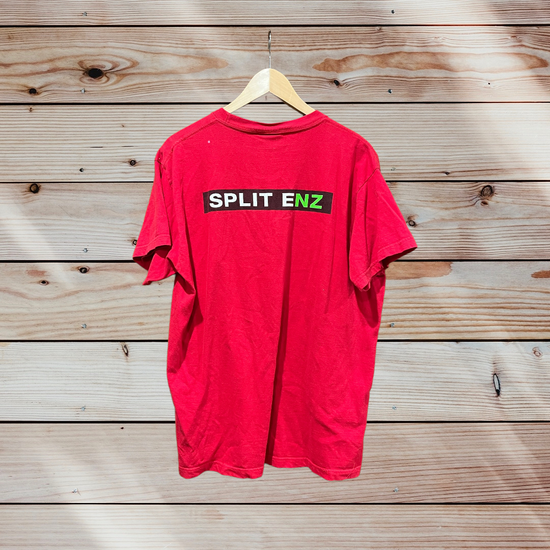 Split Enz True Colours Red T-Shirt by Love Police