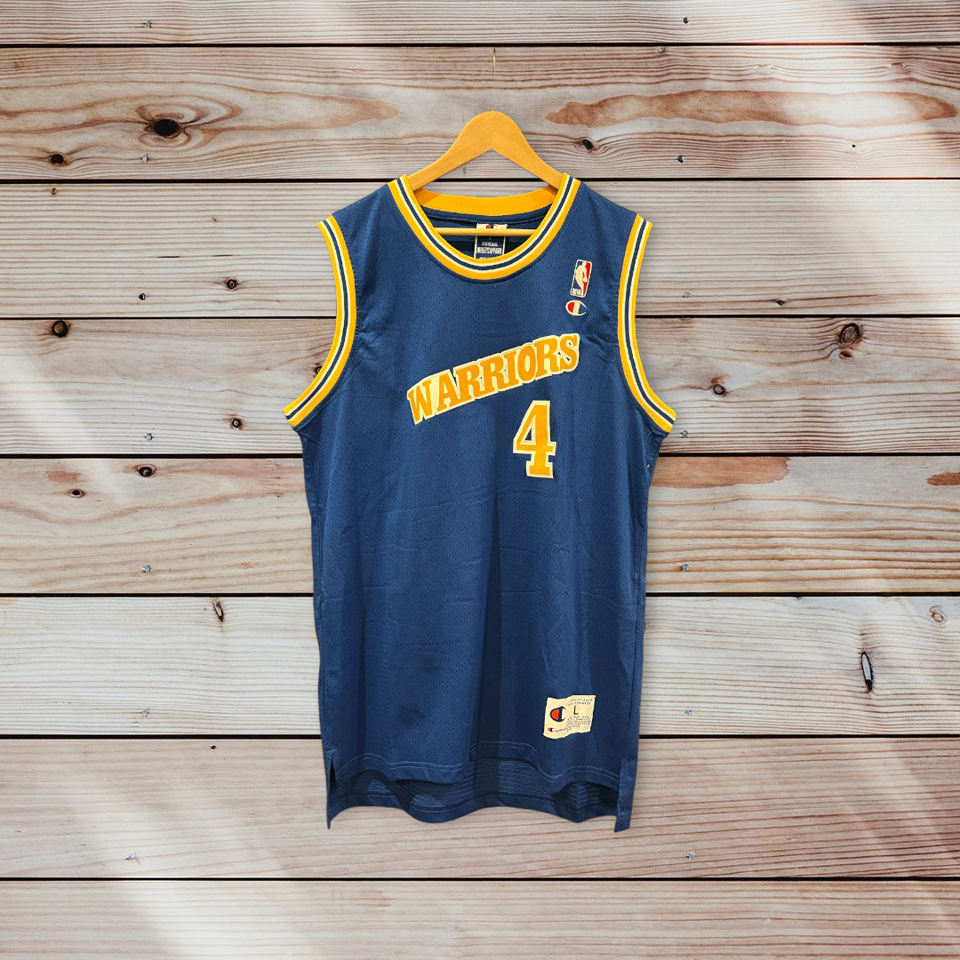 Golden State Warriors Chris Webber NBA Swingman Jersey by Champion